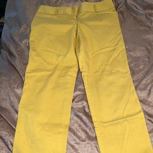 The Limited mustard yellow pants